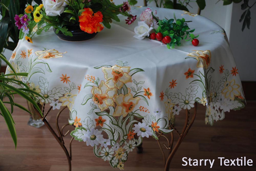 Embroidered tablecloth FH-64