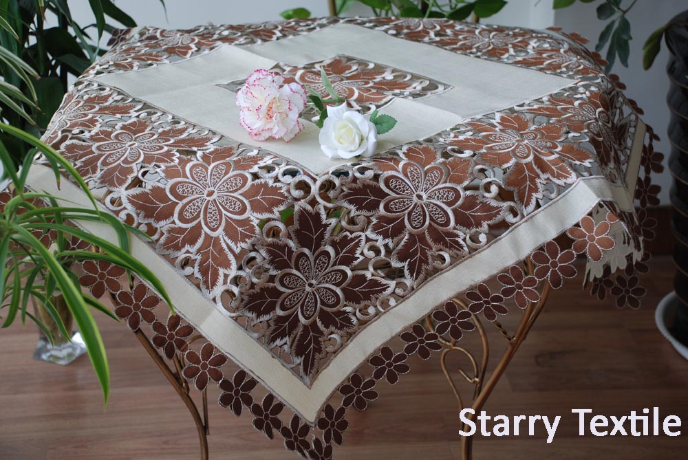 Embroidery table cover FH-128