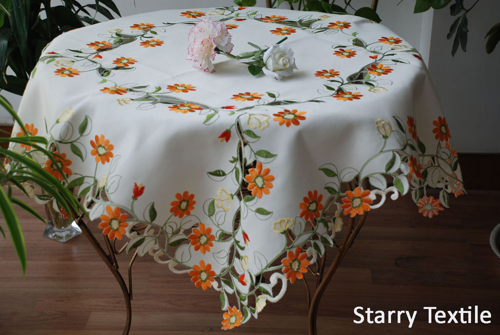 embroidery table cloth FH-146