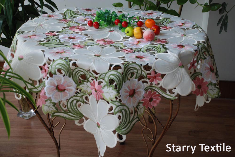 embroidery table cloth FH-2162